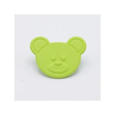 Pomolo Bimbi Yoghi in goffrato fine verde