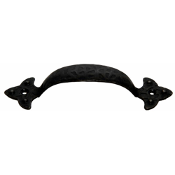 Maniglia per mobili in ferro battuto interasse 90 mm 25 pezzi art. 316 en oferta