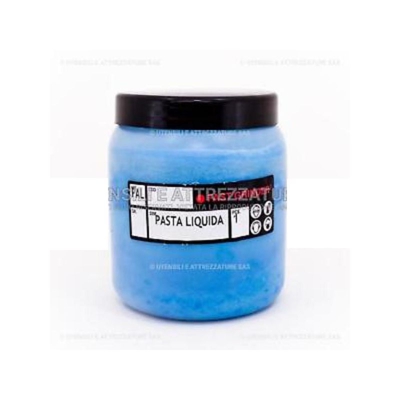 PASTA SEMI-LIQUIDA LUCIDATURA A SPECCHIO 1Kg AZZURRA - Rosver