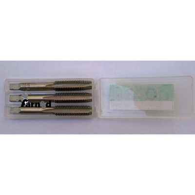 Kit 3 Pz Maschi Hss Per Filettare Filettatura A Mano Misura 5 X 0,8 Mm