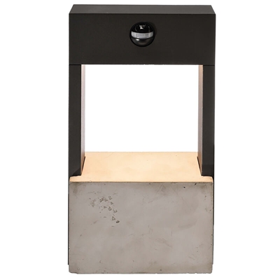 Zeitnet Inc. - Applique LED 13W sensore movimento crepuscolare luce parete balcone 3000K IP54