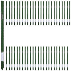 Verdemax 50 Tutori In Acciaio Plastificato Ciascuno Con Altezza 120 Centimetri Diametro 11 Mm en oferta
