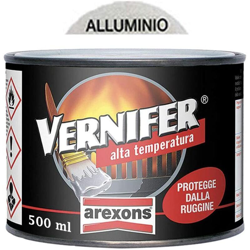 Arexons - VERNIFER 4767- SMALTO 500 ML GEL ALTA TEMPERATURA ALLUMINIO - ANTIRUGGINE precio