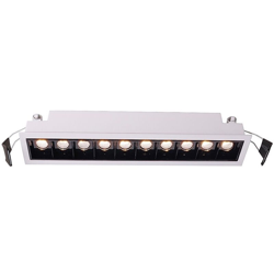 Faretto 20W dimmable incasso spot light negozio 45 gradi RA>90 Led driver DALI Luce Bianco caldo Colore Alimentatore DALI dimm. características