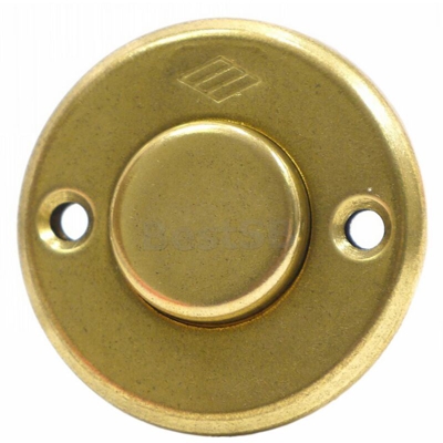 6 PZ Di ART.06110.00 PULSANTE IN OTTONE - Cisa