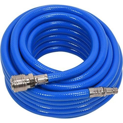 Tubo dell'Aria con Raccordo in PVC 8 mm x 10 m Blu - Blu - Yato