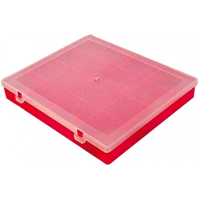 Generico - Cassetta Portaminuterie con 16 Scomparti 24,5x21x4,2 h Cm