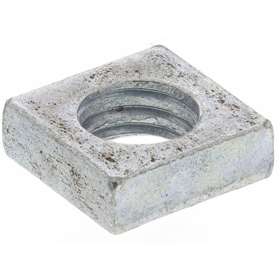 Dado quadrato ISO acciaio zincato M5 (Confezione da 100)