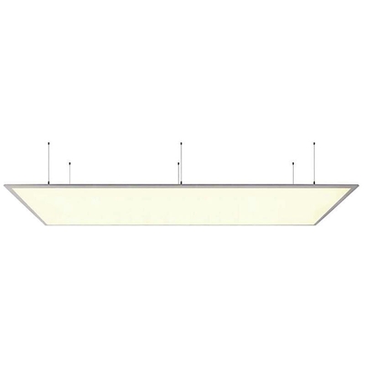 Planetitaly - Pannello led sospensione 1240 x 620mm dimmable 50w lampada soffitto driver DALI Luce Bianco caldo Colore Alimentatore dimmerabile