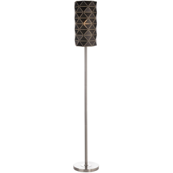 Lampada pavimento nera piantana LED 10W E27 luce soggiorno studio negozio 230V Luce 6000K en oferta