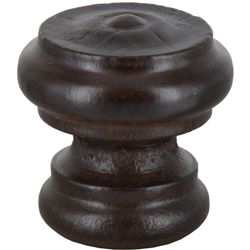 Pomolo pomello per mobili in legno noce 38 mm 25 pezzi art. 102A características