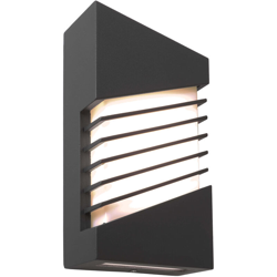 Zeitnet Inc. - Applique slim lampada LED 10W parete luce esterni ingresso garage terrazzo 3000K precio