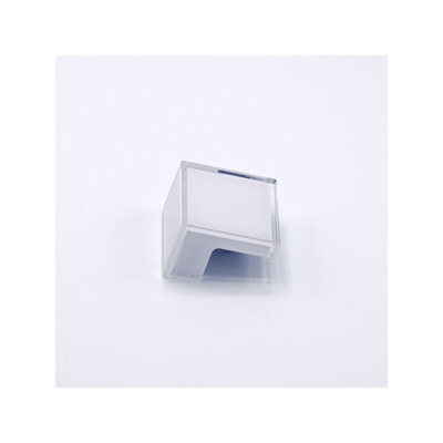 Maniglia a elle in stampato bianco 45x41x25mm - 603 Soul