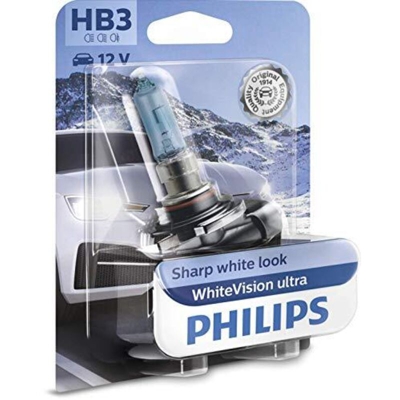 Philips 9005WVUB1 Lampadina alogena WhiteVision HB3 60 W 12 V