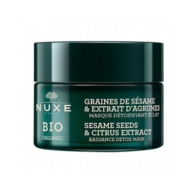 NUXE BIO ORGANIC GRAINES SESAME MASQUE DETOXIFIANT ECLAT 50 ML