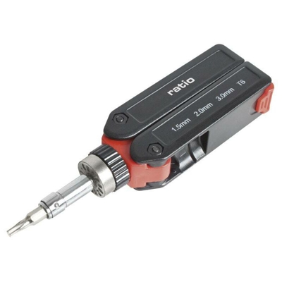 Ratio - Cacciavite di precisione a cricchetto 8 in 1 Rapporto 6979