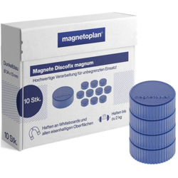 Magnete D34Mm, Ve 10 Pezzi Forza 2000G, Dbleu características