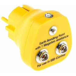 Connettore maschio di messa a terra ESD RS PRO Sì Perno da 10 mm (x2) e connettore femmina da 4 mm Europeo características