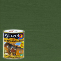 Lasur Sol raso Xylazel | 750 mL - Verde abete - Verde abete características
