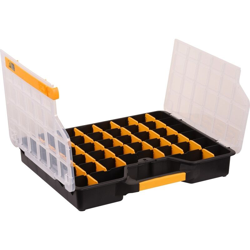 Valigia con 36 scomparti Dimensioni 465x375x75mm W-457430 características