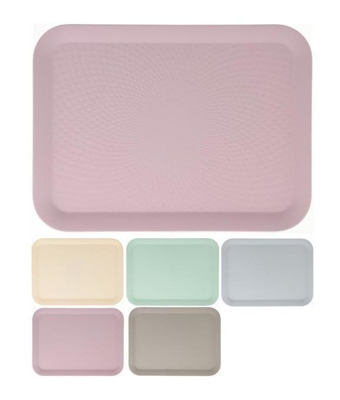 Vassoio In Fibra Di Bambu' 43X32Cm Colore Assortito