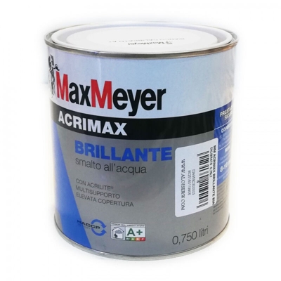 Max Meyer - Acrimax 750ml smalto base acqua tutti i ral 4000, colore ral 4005 - viola bluastro, brillantezza brillante