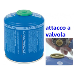 BOMBOLETTA CARTUCCIA A VALVOLA DA 240 Gr GAS BUTANO PROPANO Campingaz precio