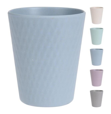 Portavaso Fibra Di Bambu' 10X8Cm Colore Assortito