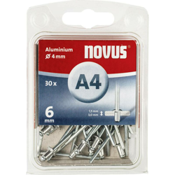 Novus 045-0023 Rivetto (Ø x L) 4 mm x 6 mm 30 pz. en oferta