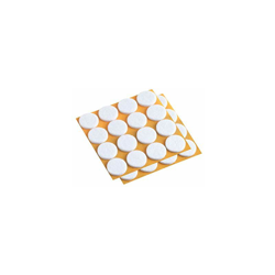 645196, Autoadesiva feltrini, diametro 28 mm, 40 pezzi, bianco - Meister en oferta