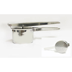 Schiaccia Patate Unipezzo Inox Professionale Mde In Italy - Calder en oferta