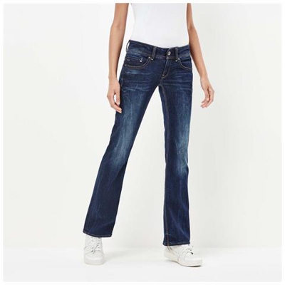 Pantaloni Gstar Midge Saddle Mid Bootleg L28 Abbigliamento Donna W28-l28