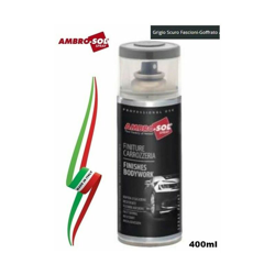 Smalto Testurizzato Goffrato Professionale Spray X Fascioni E Paraurti Grigio Sc características