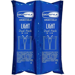 Lgvshopping - GioStyle Mattonella di Ghiaccio Morbido 100 gr 13x1.5x16 CM Light Dual Pack Blu en oferta