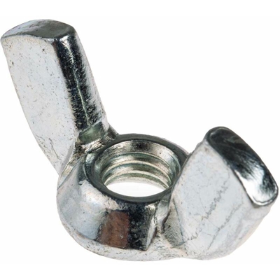 Dado con alette in Acciaio Zincato lucido, filettatura M6, alette da 30mm (Confezione da 50) - Rs Pro