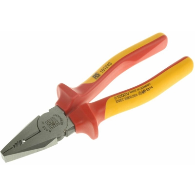 Pinze combinate RS PRO in Acciaio, lungh. 180 mm, punta diritta