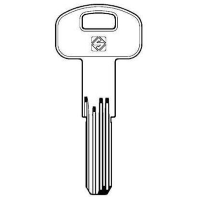 CHIAVI OTTONE SCM2 punzonate X 5 PZ SILCA