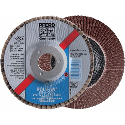 Dischi Strisce 125Mm Cupola 40 Sg -Cool Pferd