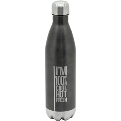 Casa Collection - Bottiglia Cola 0,75 Litri Hot&Fresh in Acciaio Grigio en oferta