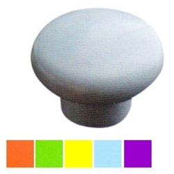 Pomolo Tondo Plastica Viola 50 26834 Poliplast precio