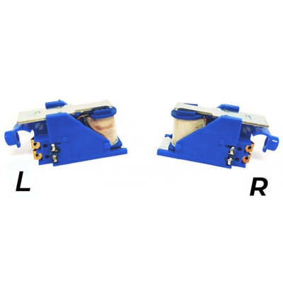 Cisa 107120002 Gruppo Bobina per elettroserratura, Supporto in Nylon Blu