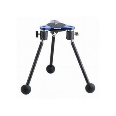 Mini Treppiede con Testa a Sfera Altezza Max 19 cm Nero e Blu MINIPOD-EU