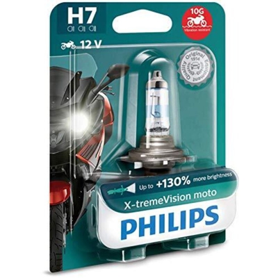 12972XV+BW Lampadina alogena X-Tremevision Moto H7 55 W 12 V - Philips