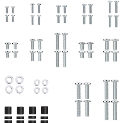 Kit di montaggio per schermi universali con viti