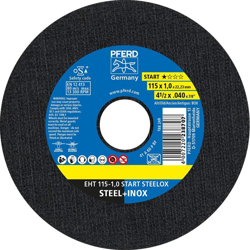 69120943 Kit dischi da taglio 115 mm 22.23 mm 25 pz. - Pferd precio