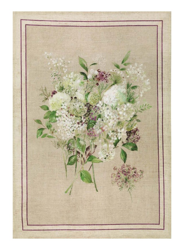Tessitura Toscana La Vie En Rose Viola Strofinaccio 50X70 Corda precio