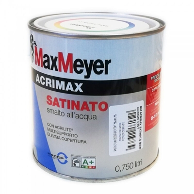 Max Meyer - Acrimax 750ml smalto base acqua tutti i ral 4000, colore ral 4003 - viola erica, brillantezza satinato