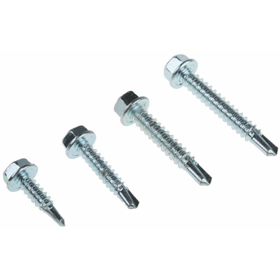 Kit viti e bulloni in Acciaio, filettatura 4.2 mm, 4.8 mm, 5.5 mm, Vite autofilettante, Esagonale - Rs Pro