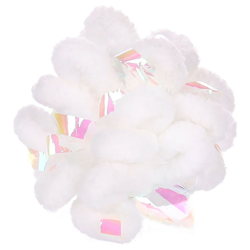 Flamingo Pet Products - 1 palla NEVA bianca. ø 5,5 cm. giocattolo per gatti. precio