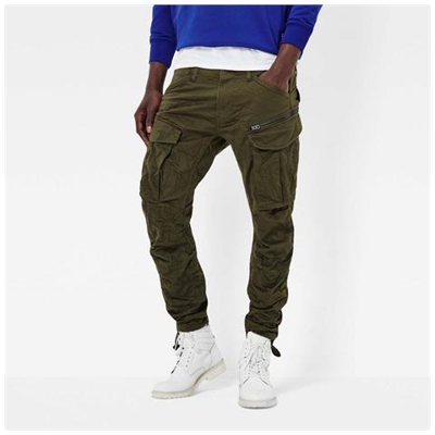 Pantaloni Gstar Rovic Zip 3d Tapered L34 Abbigliamento Uomo W34-l34
